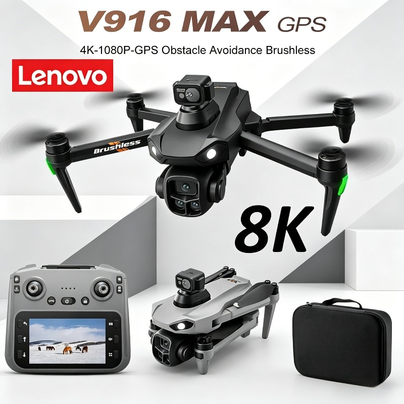 Fpv Drone Motor - Lenovo V916MAX Professional 8K Drone HD
