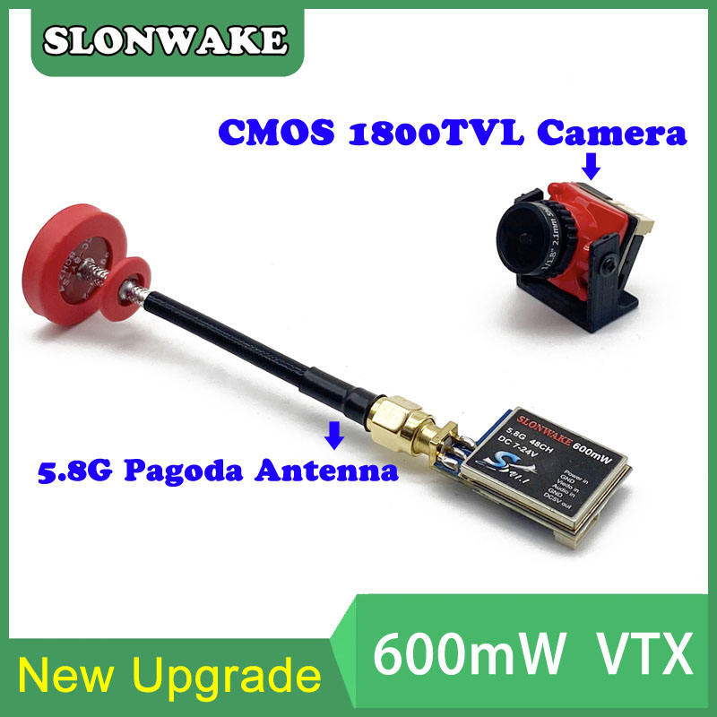 5.8G 48CH 600mW adjustable VTX - đánh giá và giá Fpv Drone Camera