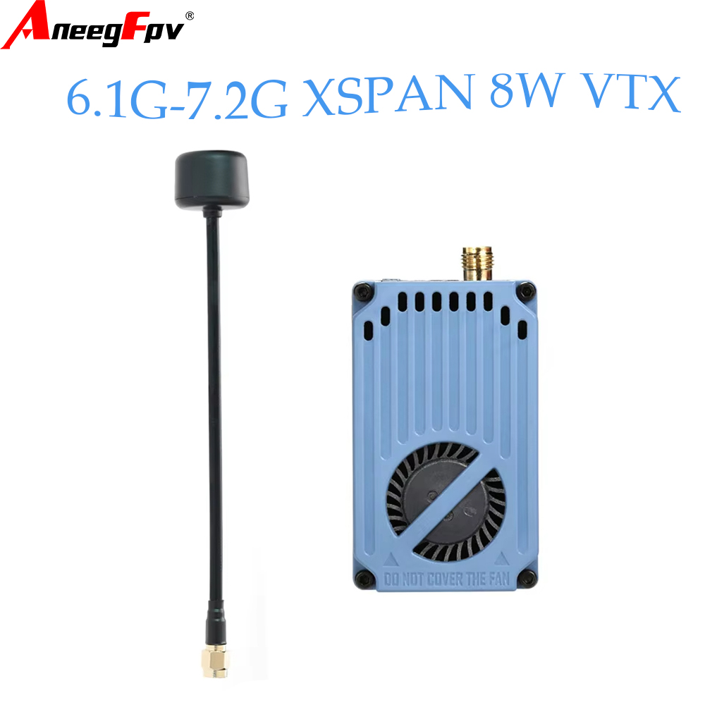 RUSHFPV 6.1‑7.2G 8W X61728 VTX - đánh giá và giá Fpv Drone Receiver