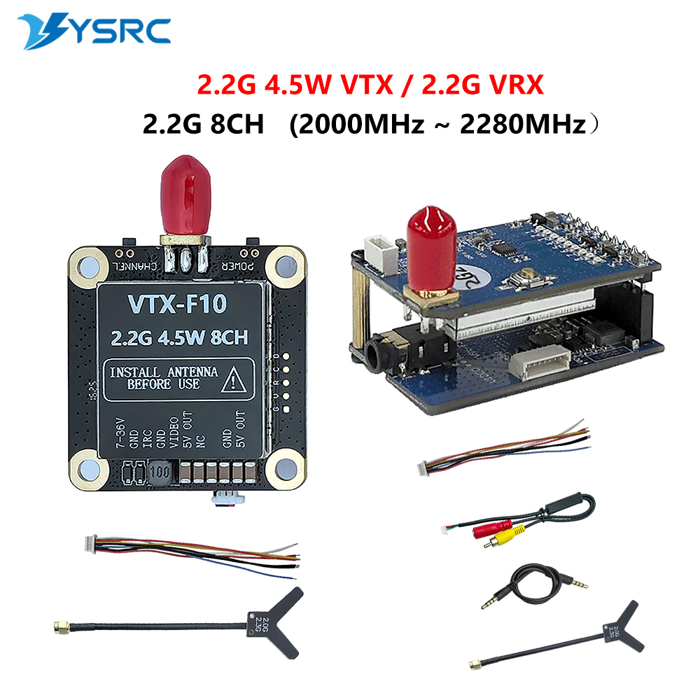 2.0-2.2G 4.5W VTX 8CH FPV Vide - đánh giá và giá Fpv Drone Receiver