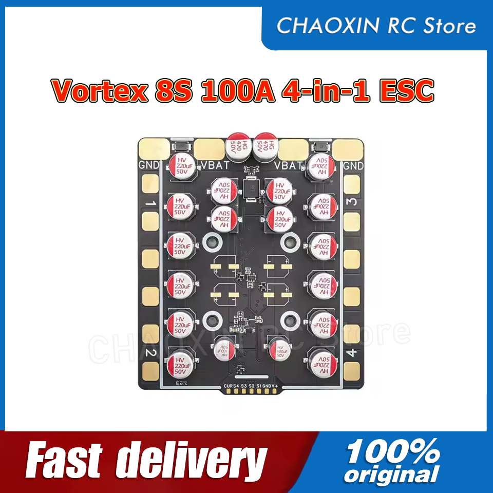 Vortex 8S 100A 4-in-1 ESC BLS  - đánh giá và giá Fpv Drone Esc