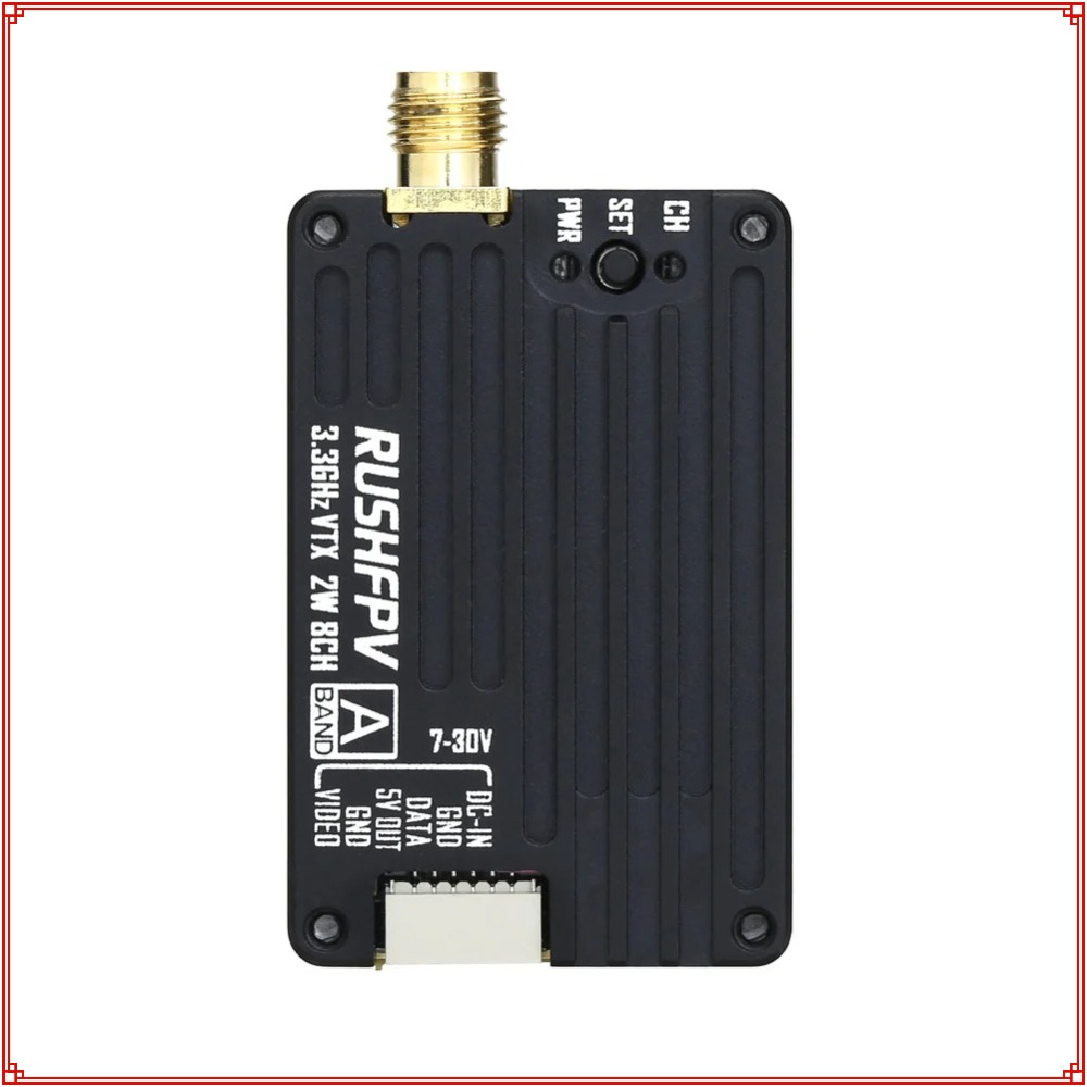 2026 New RUSHFPV 3.3G 2W VTX T - đánh giá và giá Fpv Drone Receiver