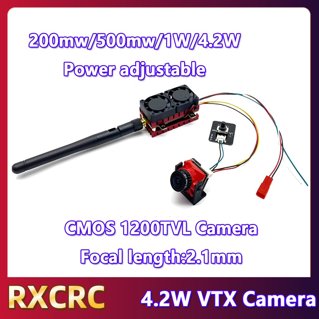 RXCRC 5.8G 48CH 4.2W High Powe - đánh giá và giá Fpv Drone Camera