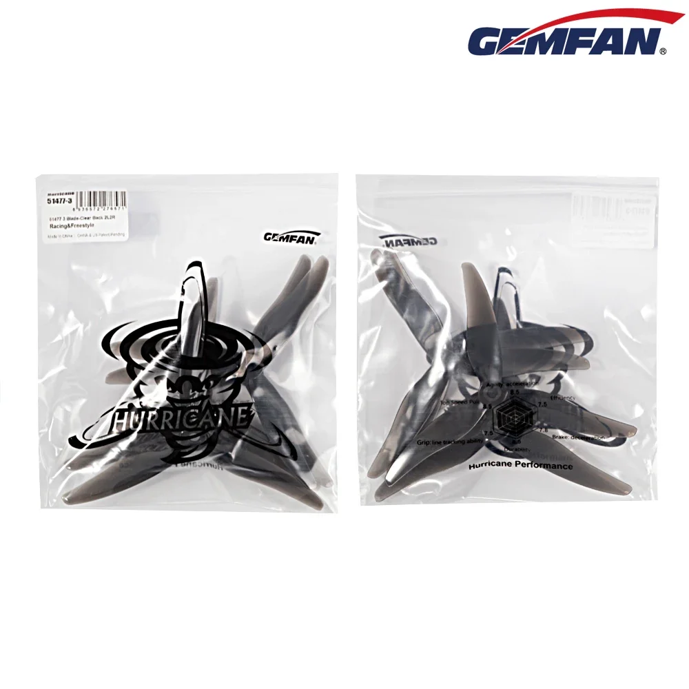 10Pairs (10CW + 10CCW) Gemfan  - đánh giá và giá Fpv Drone Propeller