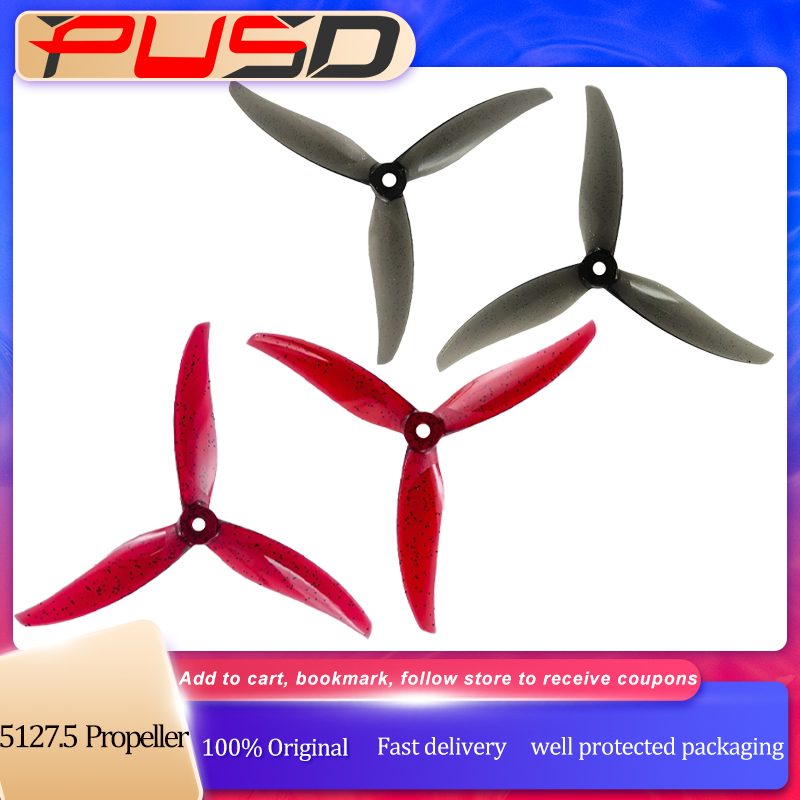 Gemfan Proxy 5127.5 10Pairs 10 - đánh giá và giá Fpv Drone Propeller