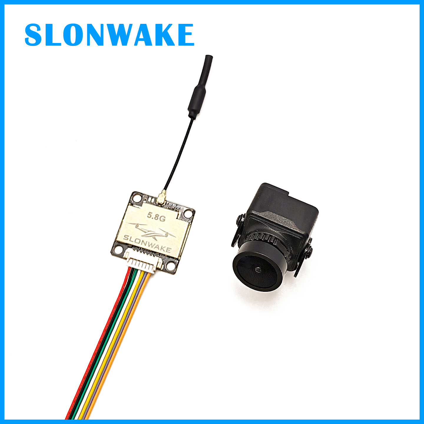 SLONWAKE Ready to use 5.8G 48C - đánh giá và giá Fpv Drone Camera
