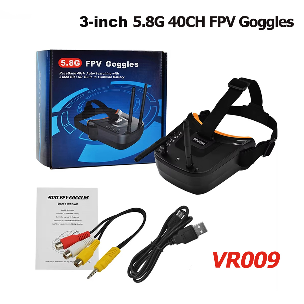 VR009 FPV Video Goggles 3Inch  - đánh giá và giá Fpv Drone Goggles